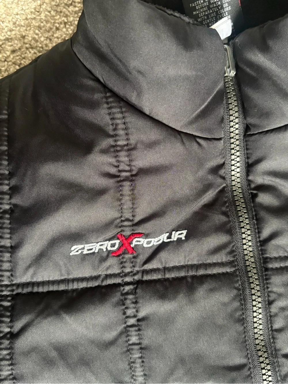ZeroXposur Black Quilted Kids Puffer Jacket